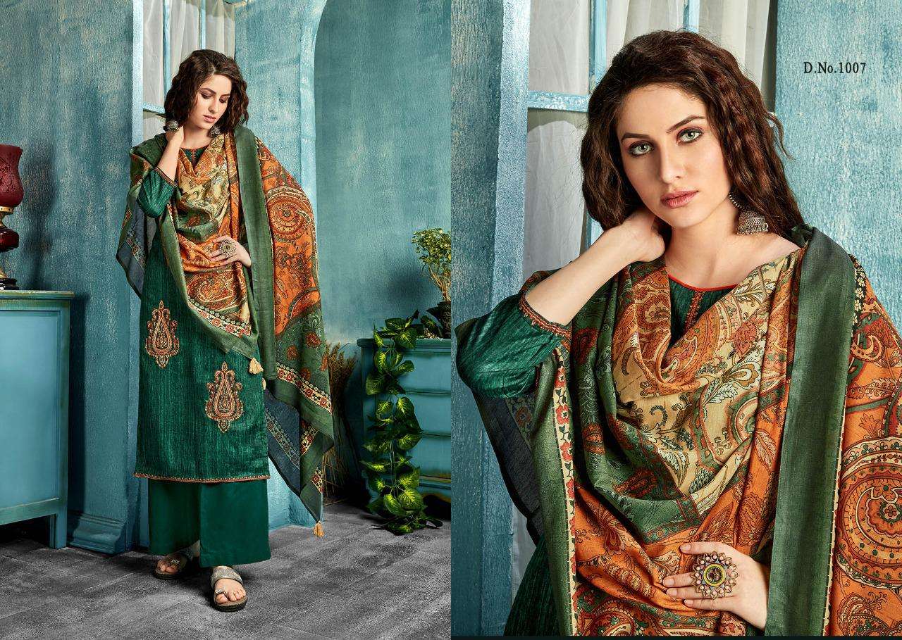 INAYAT BY VIVEK CREATION 1001 TO 1010 SERIES BEAUTIFUL SUITS STYLISH FANCY COLORFUL PARTY WEAR & OCCASIONAL WEAR JAM SATIN PRINTED WITH EMBROIDERY DRESSES AT WHOLESALE PRICE