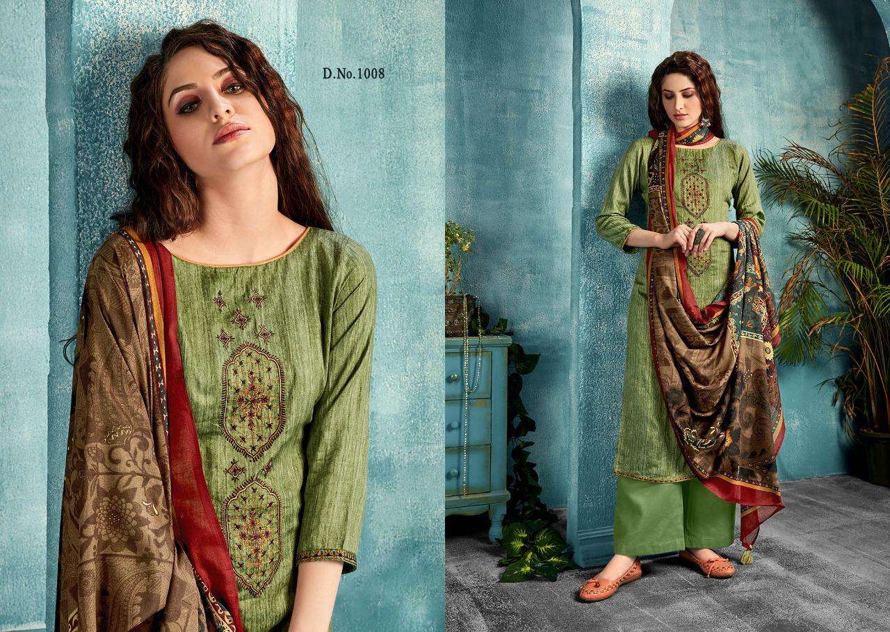 INAYAT BY VIVEK CREATION 1001 TO 1010 SERIES BEAUTIFUL SUITS STYLISH FANCY  COLORFUL PARTY WEAR 