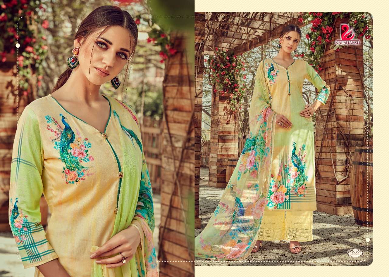 TITLI VOL-2 BY KALAHANSH 2001 TO 2006 SERIES BEAUTIFUL SUITS COLORFUL STYLISH FANCY CASUAL WEAR & ETHNIC WEAR JAM SATIN DIGITAL PRINTED DRESSES AT WHOLESALE PRICE