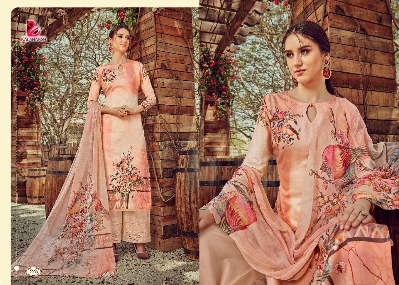 TITLI VOL-2 BY KALAHANSH 2001 TO 2006 SERIES BEAUTIFUL SUITS COLORFUL STYLISH FANCY CASUAL WEAR & ETHNIC WEAR JAM SATIN DIGITAL PRINTED DRESSES AT WHOLESALE PRICE