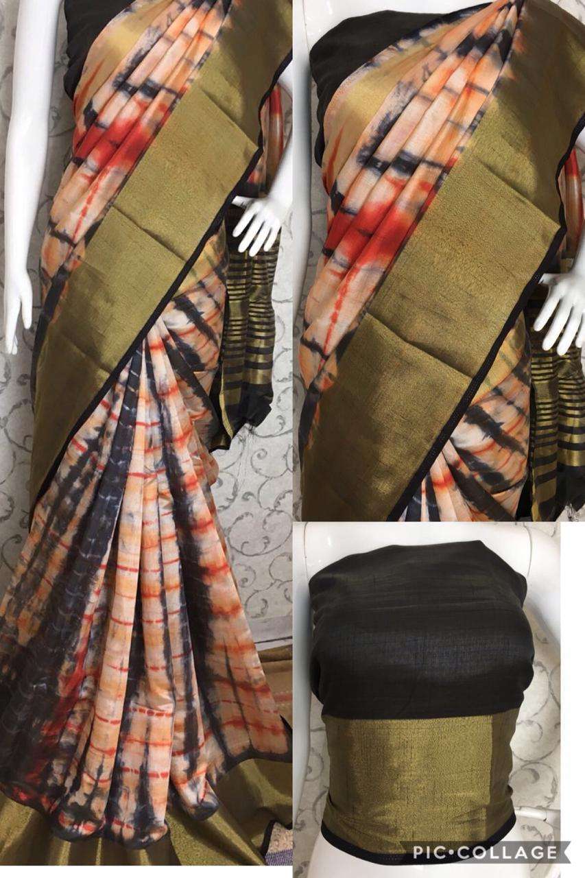 TUSSAR SILK BY FASHID WHOLESALE 1001 TO 1006 SERIES W INDIAN TRADITIONAL WEAR COLLECTION BEAUTIFUL STYLISH FANCY COLORFUL PARTY WEAR & OCCASIONAL WEAR TUSSAR SILK SAREES AT WHOLESALE PRICE
