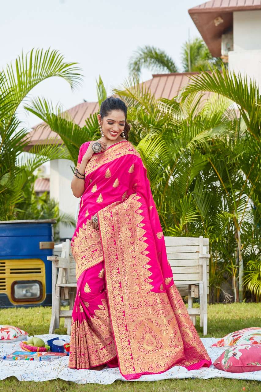 PAVITRA SILK VOL-2 BY FASHID WHOLESALE 2001 TO 2005 SERIES INDIAN TRADITIONAL WEAR COLLECTION BEAUTIFUL STYLISH FANCY COLORFUL PARTY WEAR & OCCASIONAL WEAR SOFT WEAVING SILK SAREES AT WHOLESALE PRICE