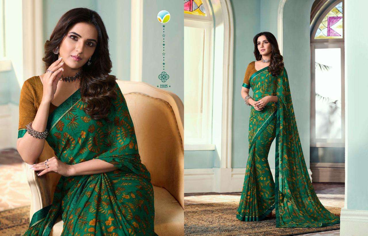 VINAY HIT SAREES BY VINAY FASHION 19954 TO 22025 SERIES INDIAN TRADITIONAL WEAR COLLECTION BEAUTIFUL STYLISH FANCY COLORFUL PARTY WEAR & OCCASIONAL WEAR FANCY SAREES AT WHOLESALE PRICE