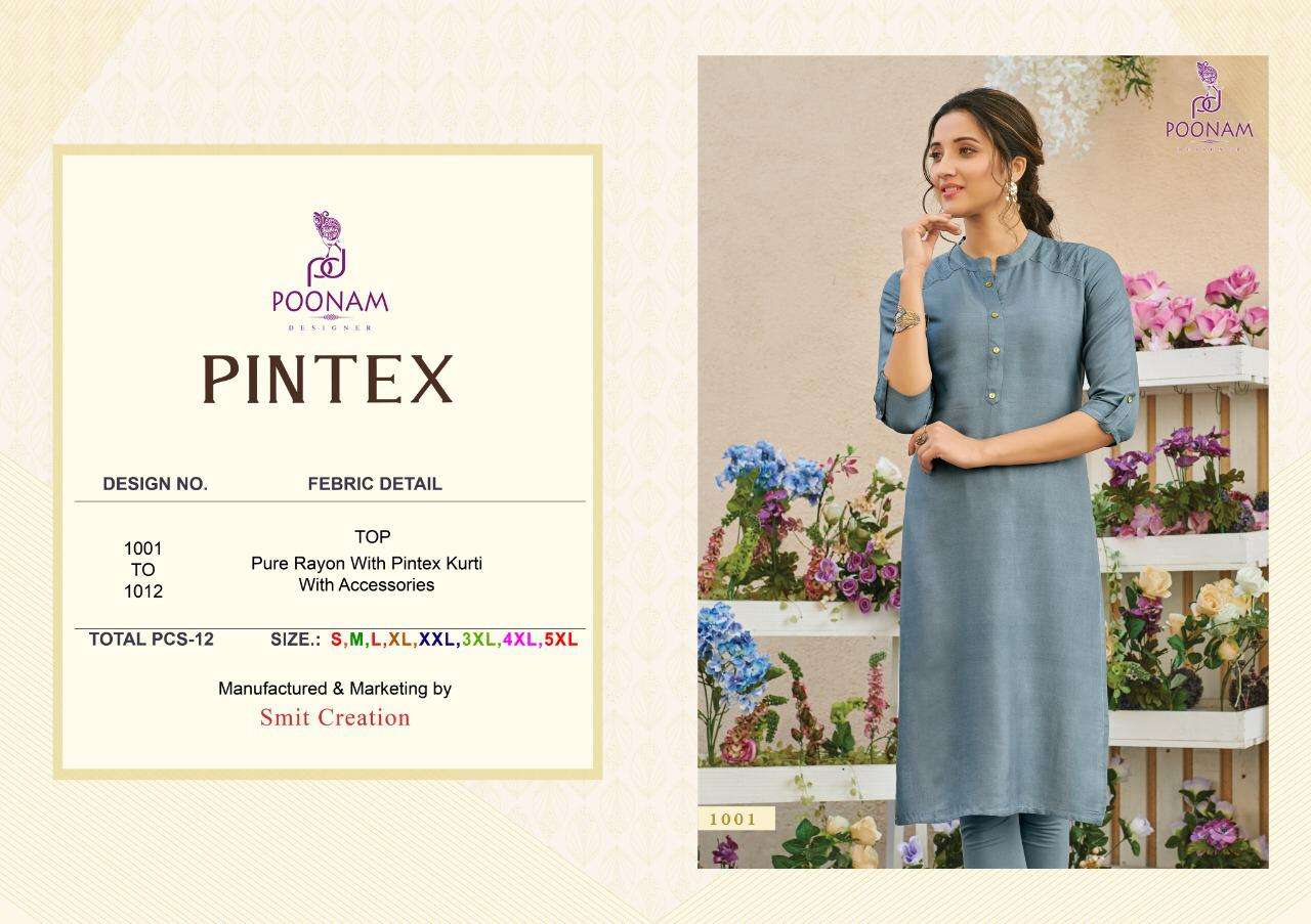 Pink Fine Rayon Casual Wear Printed Pintex kurti Online FABKU20561 FABANZA