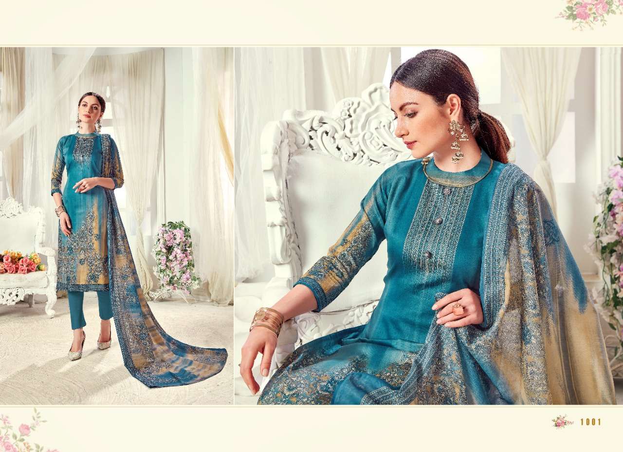 jashn vol-2 kesar 2201-2203 series velvet embroidery work latest salwar  suits collection at wholesale surat