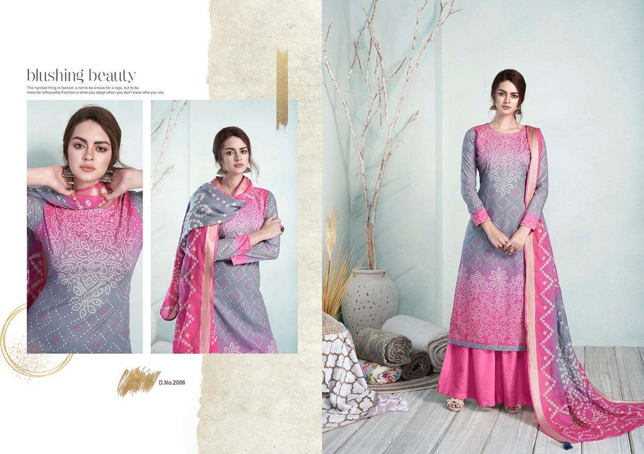 THE LAWN BY KAABIL 2001 TO 2008 SERIES BEAUTIFUL STYLISH SHARARA SUITS FANCY COLORFUL CASUAL WEAR & ETHNIC WEAR & READY TO WEAR PURE LAWN PRINTED DRESSES AT WHOLESALE PRICE