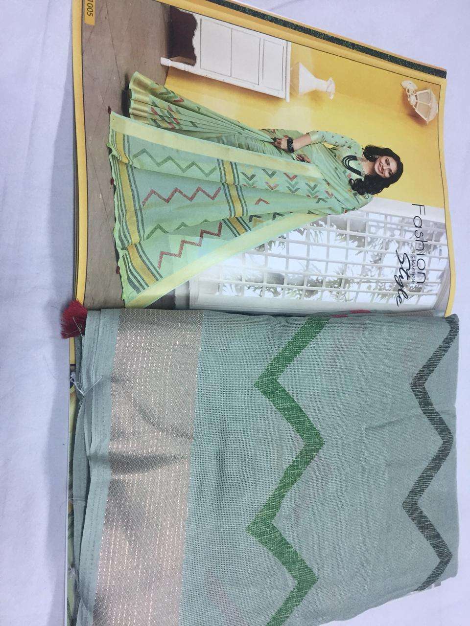 PAYAL BY VRANDA FASHION 101 TO 112 SERIES INDIAN TRADITIONAL WEAR COLLECTION BEAUTIFUL STYLISH FANCY COLORFUL PARTY WEAR & OCCASIONAL WEAR JUTE SILK SAREES AT WHOLESALE PRICE