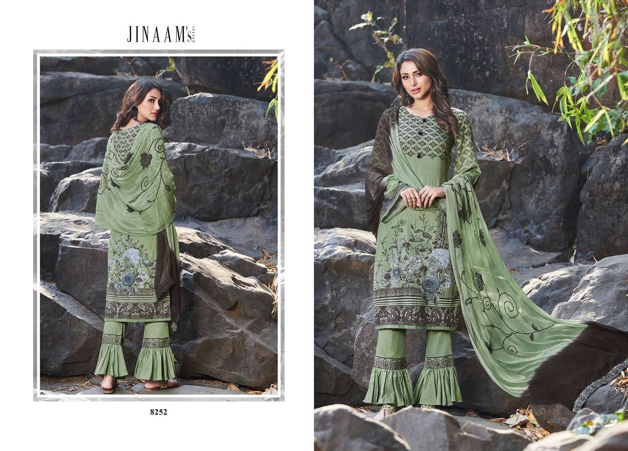 ADEENA BY JINAAMS DRESSES 8247 TO 8255 SERIES BEAUTIFUL SUITS STYLISH FANCY COLORFUL PARTY WEAR & OCCASIONAL WEAR COTTON SATIN DIGITAL PRINTED DRESSES AT WHOLESALE PRICE