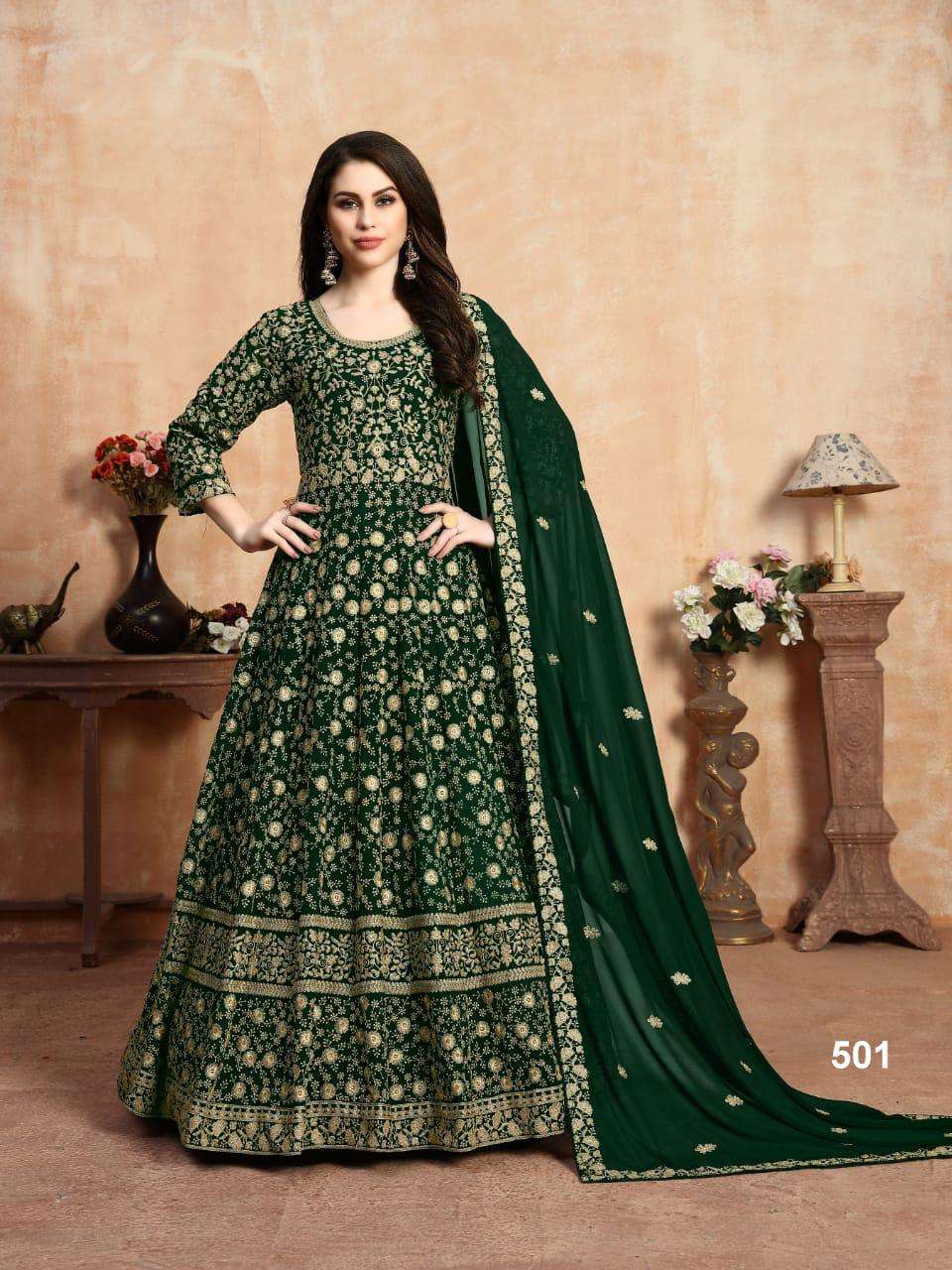 Stylish on sale anarkali suit