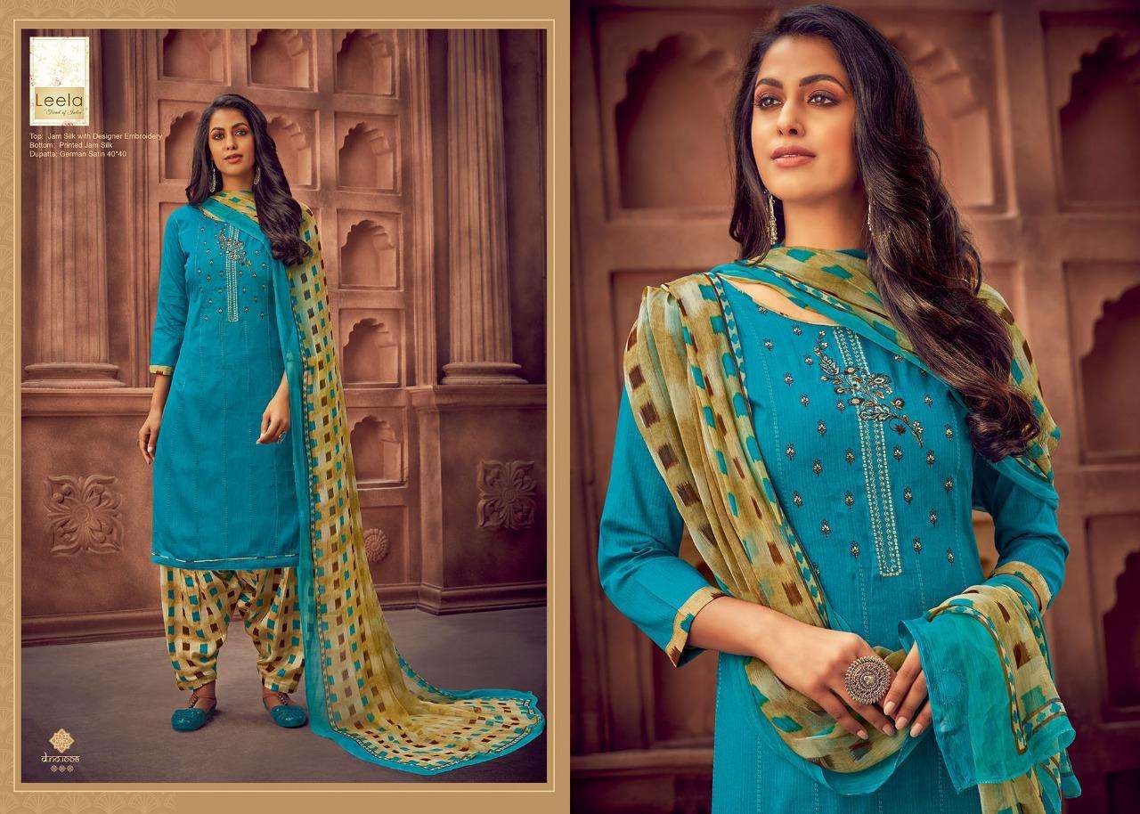 SURALI BY LEELA 1001 TO 1008 SERIES BEAUTIFUL STYLISH FANCY COLORFUL CASUAL WEAR & ETHNIC WEAR ZAM SILK DRESSES AT WHOLESALE PRICE