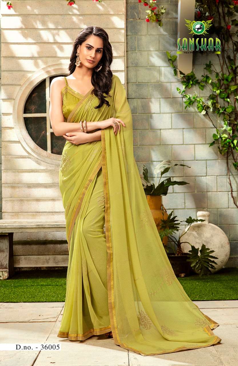 SHUBHKAMNAYE BY SANKAR TEX PRINT 36001 TO 36008 SERIES INDIAN TRADITIONAL WEAR COLLECTION BEAUTIFUL STYLISH FANCY COLORFUL PARTY WEAR & OCCASIONAL WEAR BEMBERG GEORGETTE PRINTED SAREES AT WHOLESALE PRICE