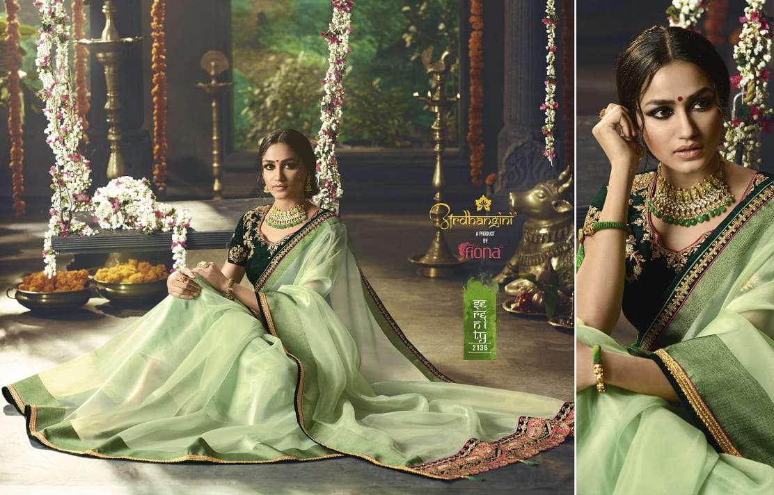 SHREYA VOL-2 BY ARDHANGINI 2131 TO 2142 SERIES INDIAN TRADITIONAL WEAR COLLECTION BEAUTIFUL STYLISH FANCY COLORFUL PARTY WEAR & OCCASIONAL WEAR RANGOLI SAREES AT WHOLESALE PRICE