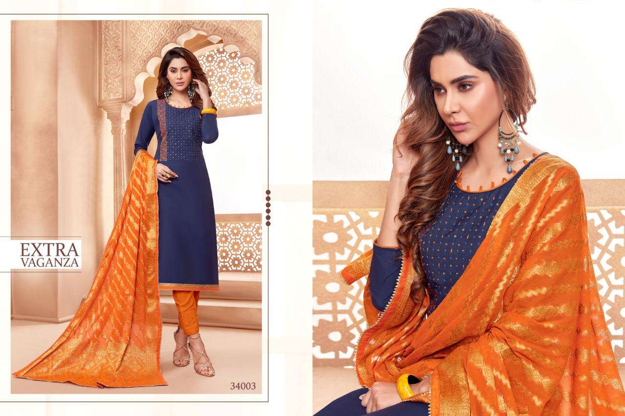 RUMANI VOL-2 BY RAGHAV ROYAL 34001 TO 34012 SERIES BEAUTIFUL SUITS STYLISH FANCY COLORFUL CASUAL WEAR & ETHNIC WEAR MODAL SILK WITH HANDWORK DRESSES AT WHOLESALE PRICE
