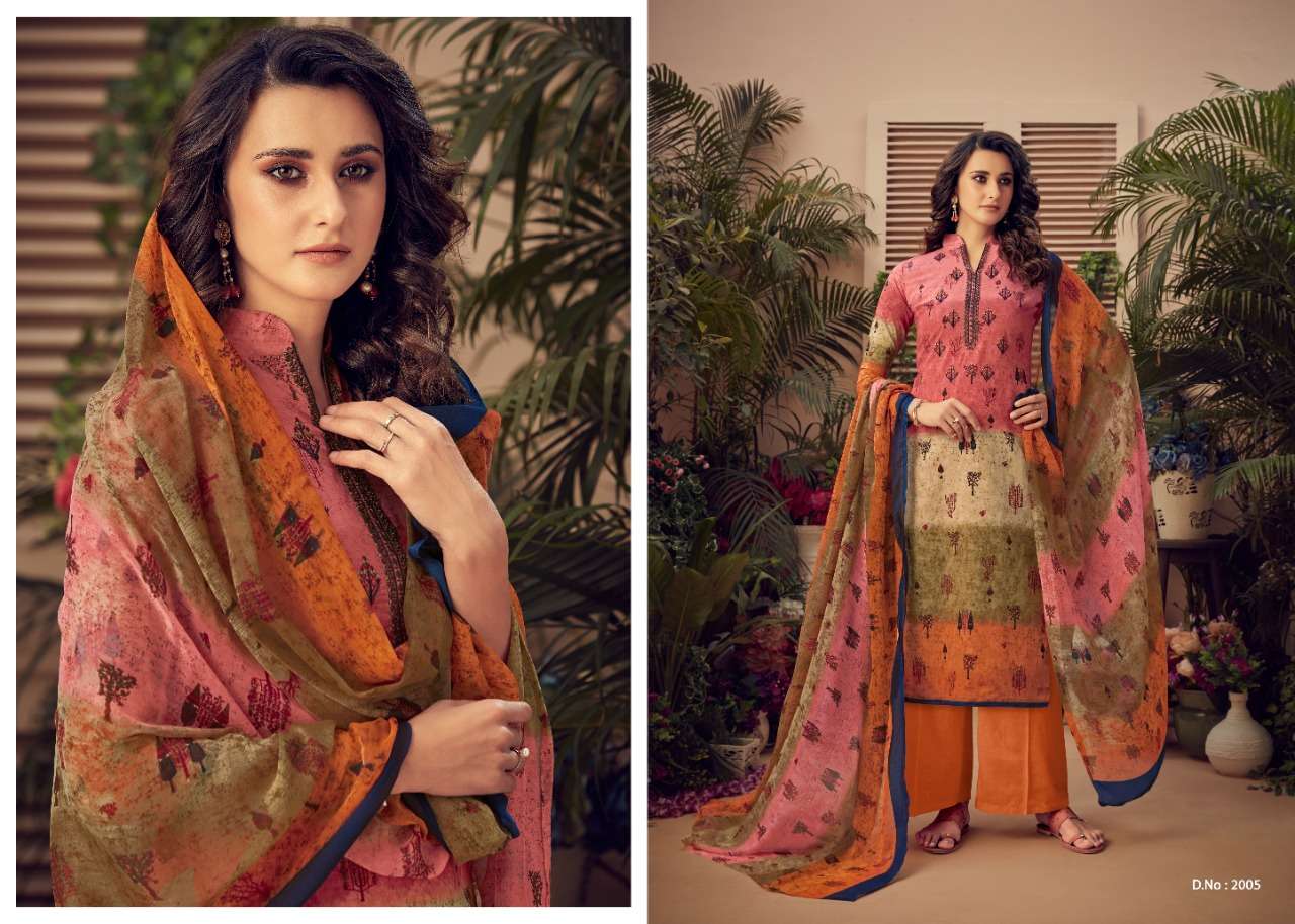 NAZIA BY VIJAYA FASHION 2001 TO 2010 SERIES BEAUTIFUL STYLISH FANCY COLORFUL CASUAL WEAR & ETHNIC WEAR CAMBRIC WITH EMBROIDERY DRESSES AT WHOLESALE PRICE