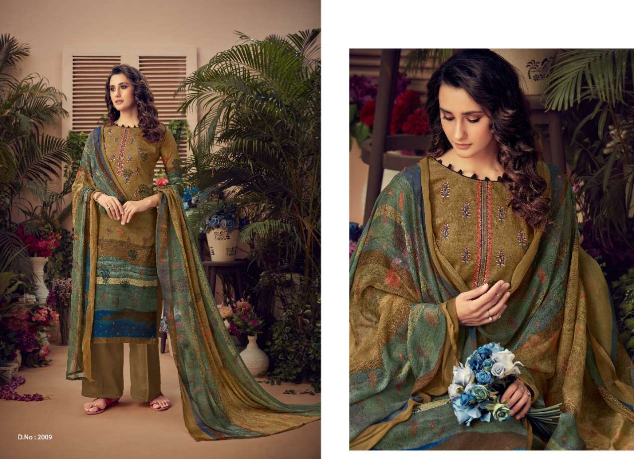 NAZIA BY VIJAYA FASHION 2001 TO 2010 SERIES BEAUTIFUL STYLISH FANCY COLORFUL CASUAL WEAR & ETHNIC WEAR CAMBRIC WITH EMBROIDERY DRESSES AT WHOLESALE PRICE