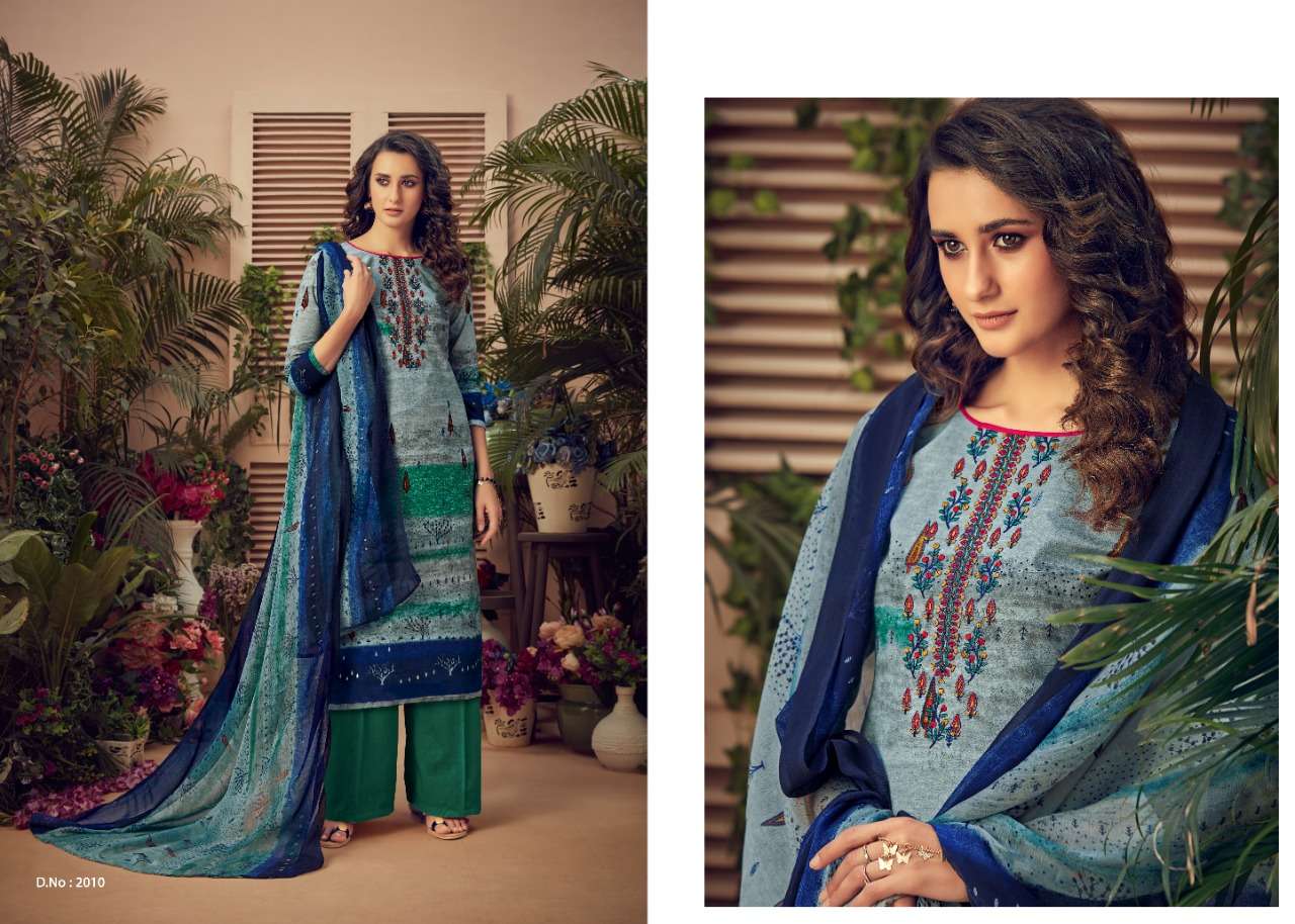 NAZIA BY VIJAYA FASHION 2001 TO 2010 SERIES BEAUTIFUL STYLISH FANCY COLORFUL CASUAL WEAR & ETHNIC WEAR CAMBRIC WITH EMBROIDERY DRESSES AT WHOLESALE PRICE