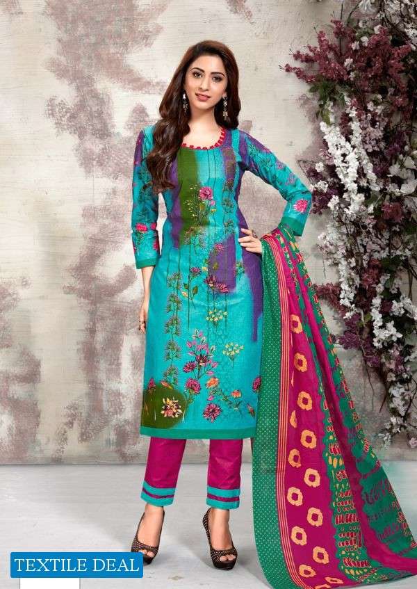 MANNAT BY MEENAXI 1001 TO 1010 BEAUTIFUL SUITS STYLISH COLORFUL FANCY CASUAL WEAR & ETHNIC WEAR COTTON PRINTED DRESSES AT WHOLESALE PRICE