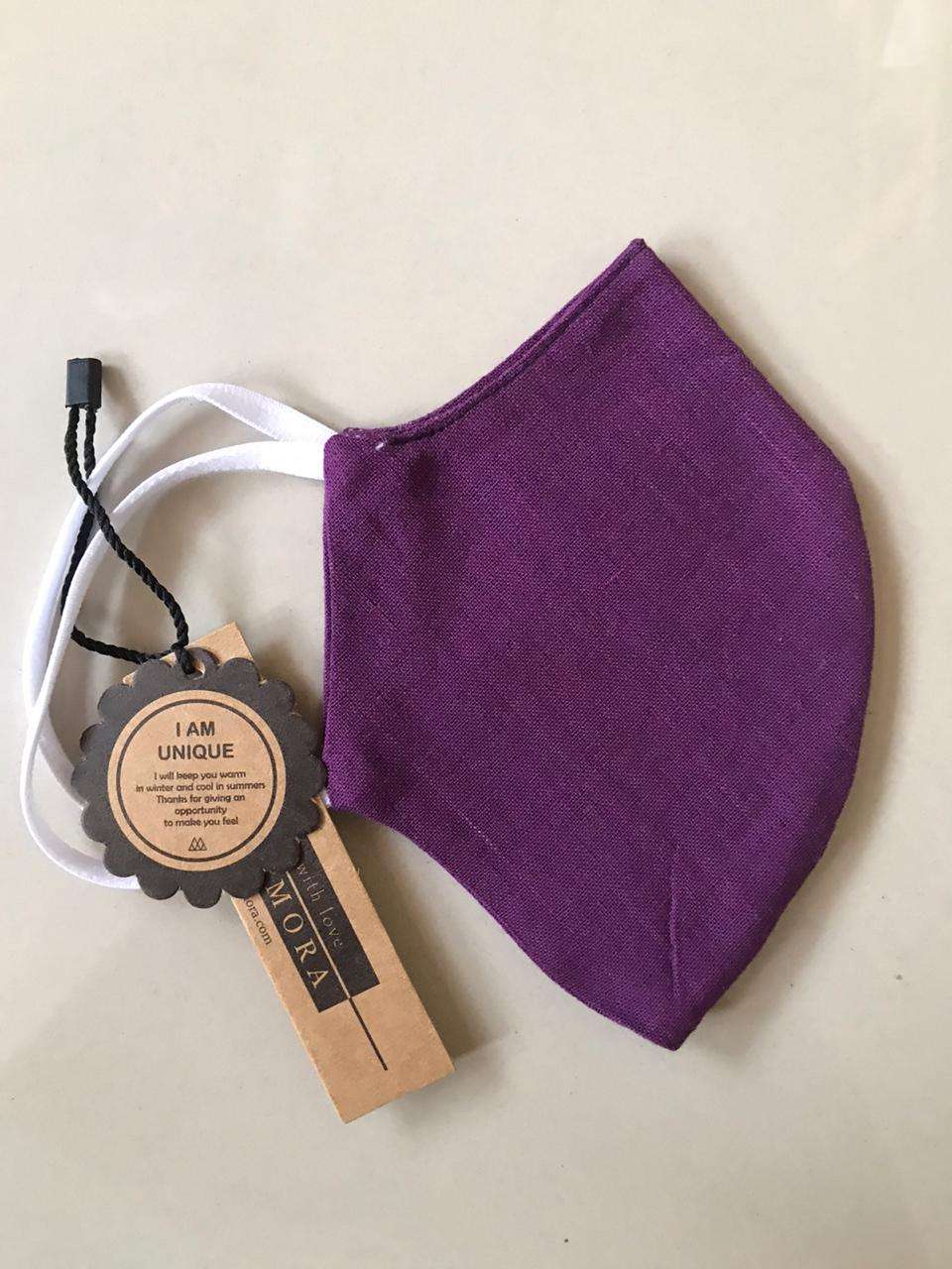 MASK 100% ORGANIC WITH DIFFERENT COLOUR LAB TESTED REUSABLE UP TO  50 GENTLE WASHED SOFT ELASTIC LOOP WITH EXTRA COMPFORT