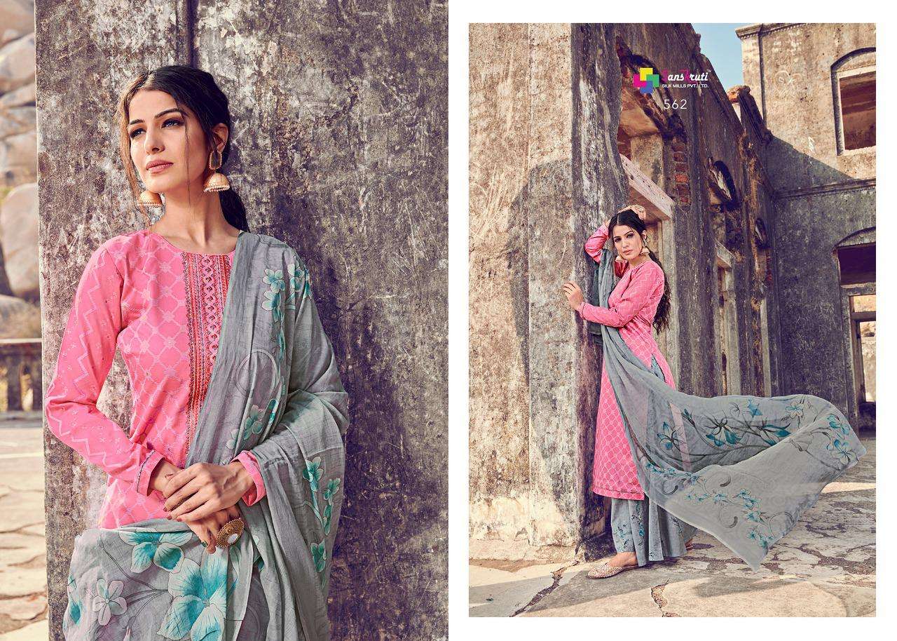 BEENISH BY SANSKRUTI SILK MILLS 555 TO 564 SERIES BEAUTIFUL STYLISH SHARARA SUITS FANCY COLORFUL CASUAL WEAR & ETHNIC WEAR & READY TO WEAR PURE AZ COTTON FINE JAM SILK DIGITAL PRINTING DRESSES AT WHOLESALE PRICE