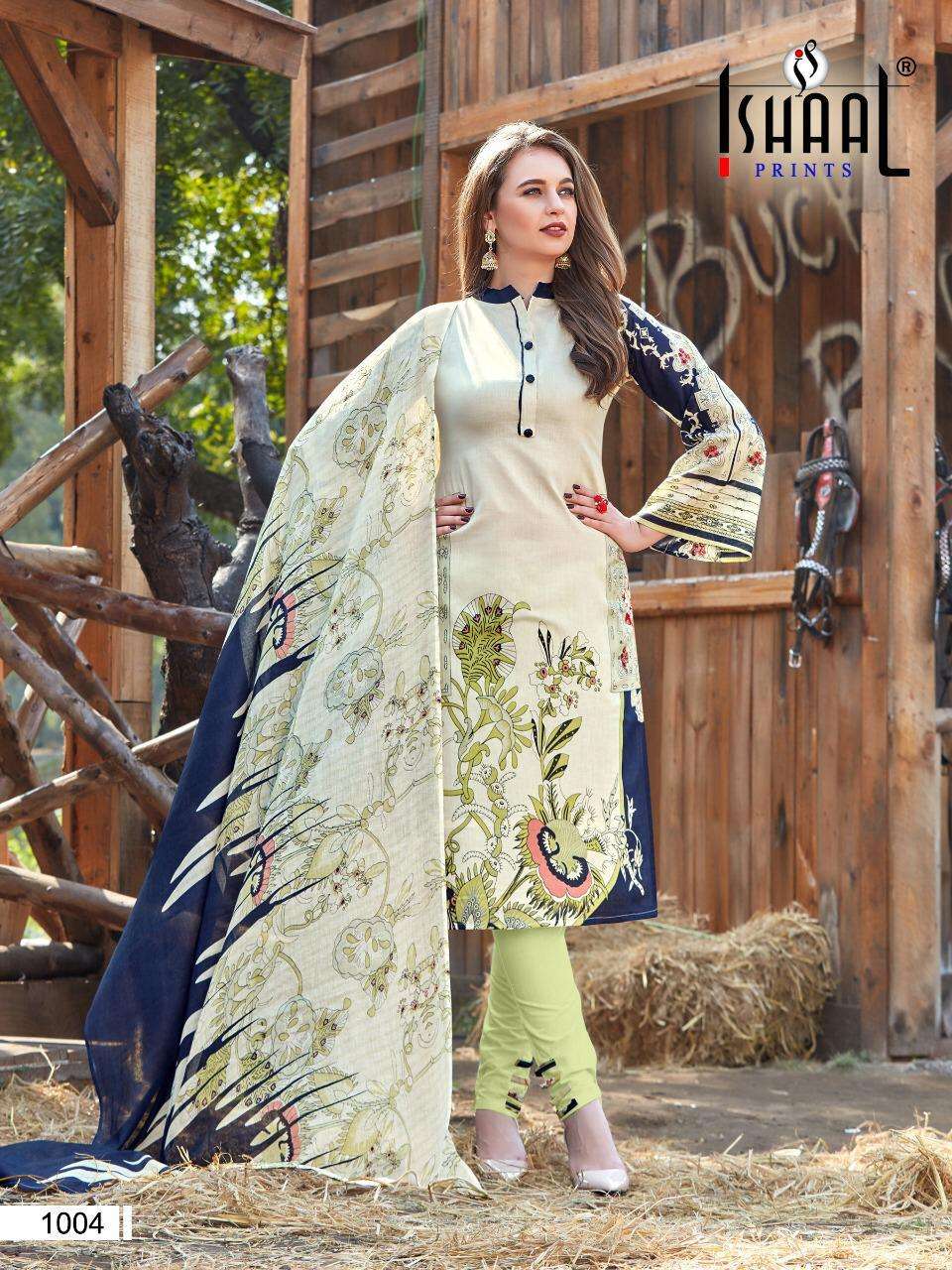 GULMOHAR COMBO BY ISHAAL PRINTS 1001 TO 1010 SERIES BEAUTIFUL SUITS STYLISH FANCY COLORFUL PARTY WEAR & OCCASIONAL WEAR PURE LAWN PRINTED DRESSES AT WHOLESALE PRICE