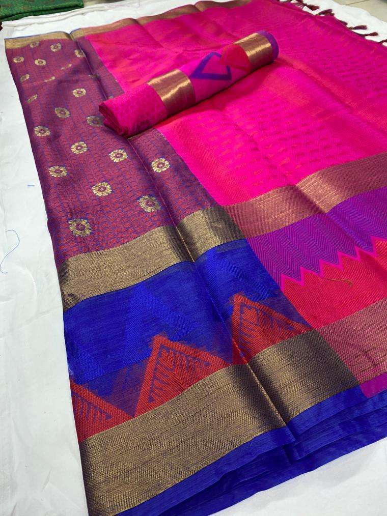 BAHUBALI BY FASHID WHOLESALE 1001 TO 1004 SERIES P INDIAN TRADITIONAL WEAR COLLECTION BEAUTIFUL STYLISH FANCY COLORFUL PARTY WEAR & OCCASIONAL WEAR TANSUI SILK SAREES AT WHOLESALE PRICE
