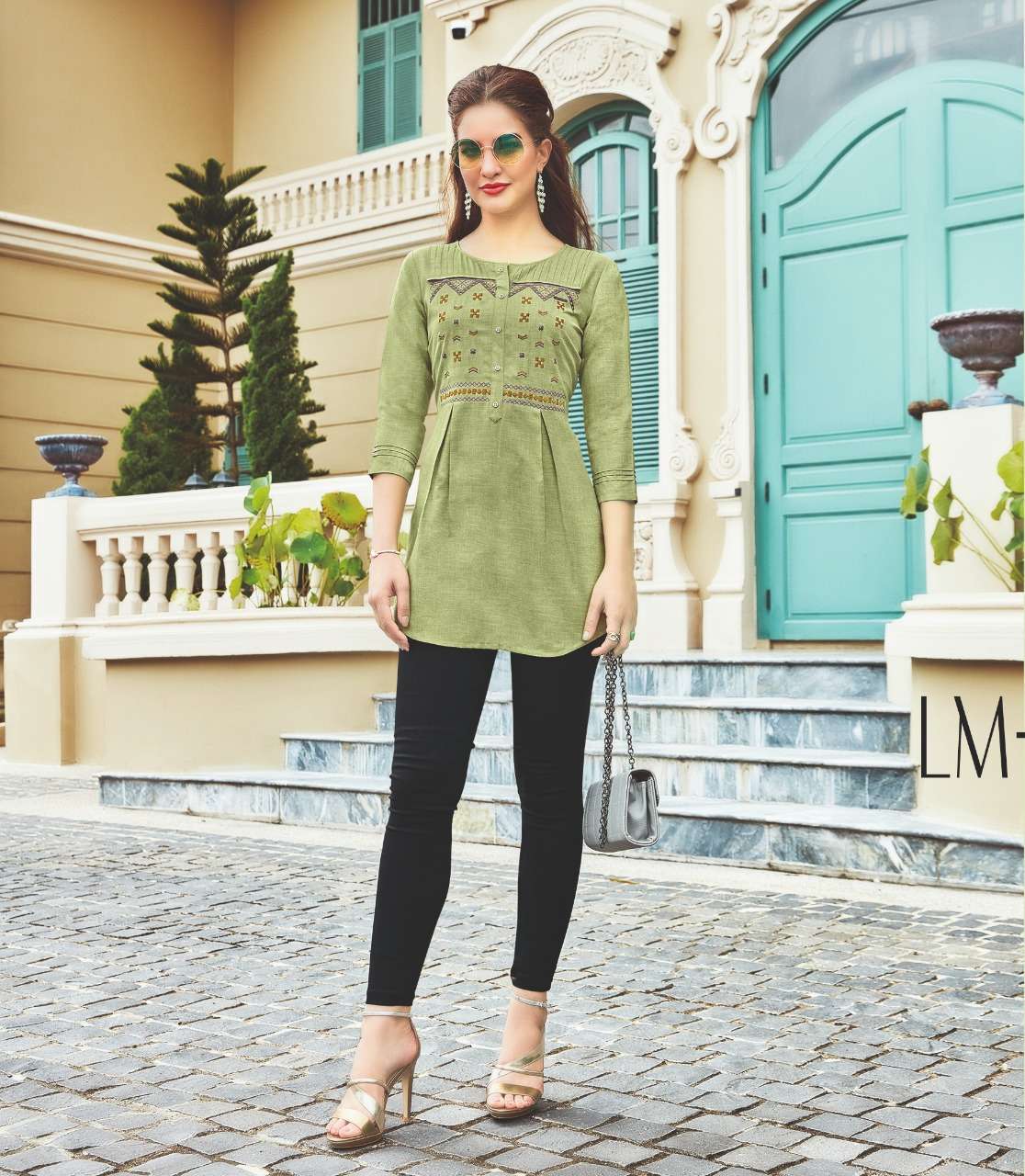 AUTOGRAPH BY LYMI ORIGINAL 2701 TO 2708 SERIES BEAUTIFUL COLORFUL STYLISH FANCY CASUAL WEAR & READY TO WEAR COTTON BLENDED TOPS AT WHOLESALE PRICE