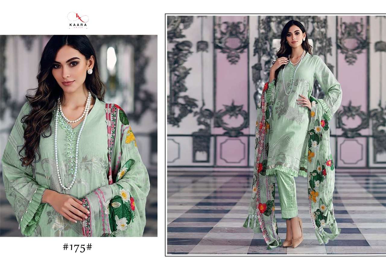 ANAYA LAWN 2020 BY KAARA SUITS 171 TO 176 SERIES BEAUTIFUL PAKISTANI SUITS COLORFUL STYLISH FANCY CASUAL WEAR & ETHNIC WEAR PURE COTTON DIGITAL PRINTED DRESSES AT WHOLESALE PRICE