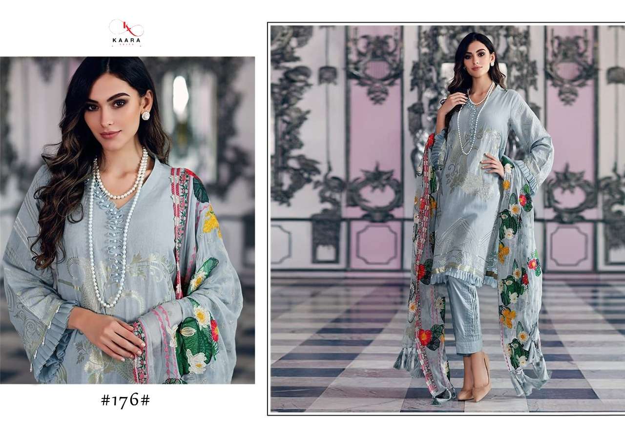 ANAYA LAWN 2020 BY KAARA SUITS 171 TO 176 SERIES BEAUTIFUL PAKISTANI SUITS COLORFUL STYLISH FANCY CASUAL WEAR & ETHNIC WEAR PURE COTTON DIGITAL PRINTED DRESSES AT WHOLESALE PRICE