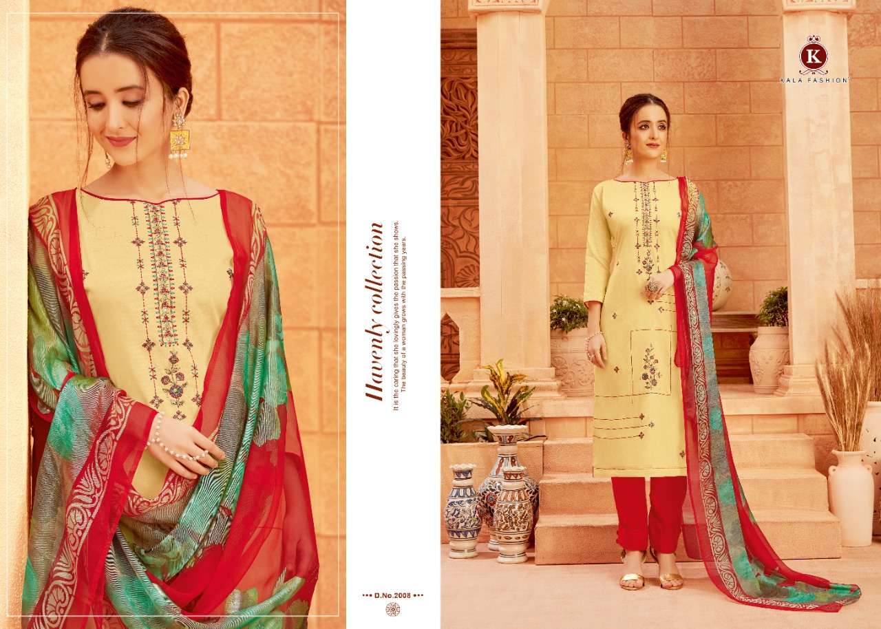 PUNJAB EXPRESS 2001 SERIES BY KALA FASHION 2001 TO 2010 SERIES DESIGNER SUITS BEAUTIFUL STYLISH FANCY COLORFUL PARTY WEAR & ETHNIC WEAR JAM SATIN WITH EMBROIDERY DRESSES AT WHOLESALE PRICE