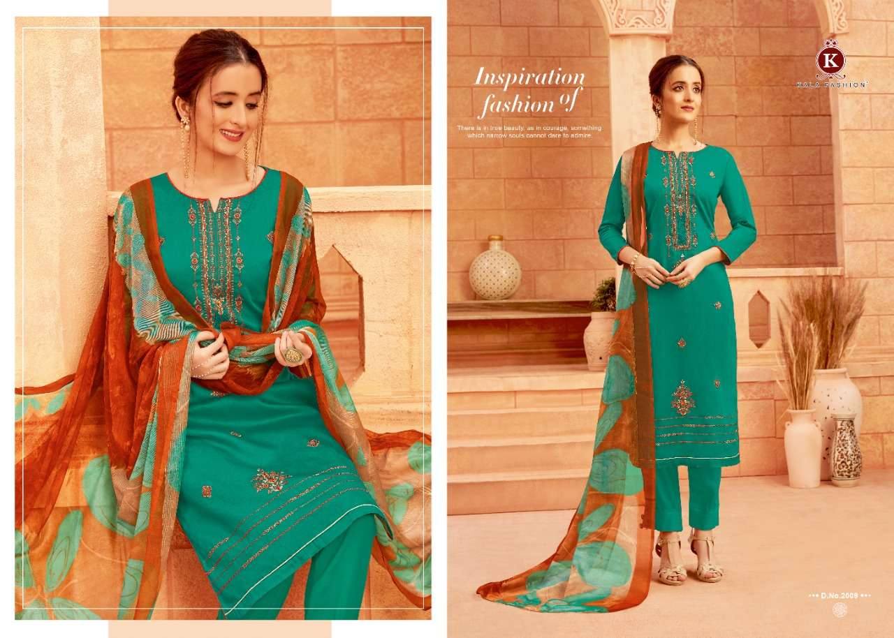 PUNJAB EXPRESS 2001 SERIES BY KALA FASHION 2001 TO 2010 SERIES DESIGNER SUITS BEAUTIFUL STYLISH FANCY COLORFUL PARTY WEAR & ETHNIC WEAR JAM SATIN WITH EMBROIDERY DRESSES AT WHOLESALE PRICE