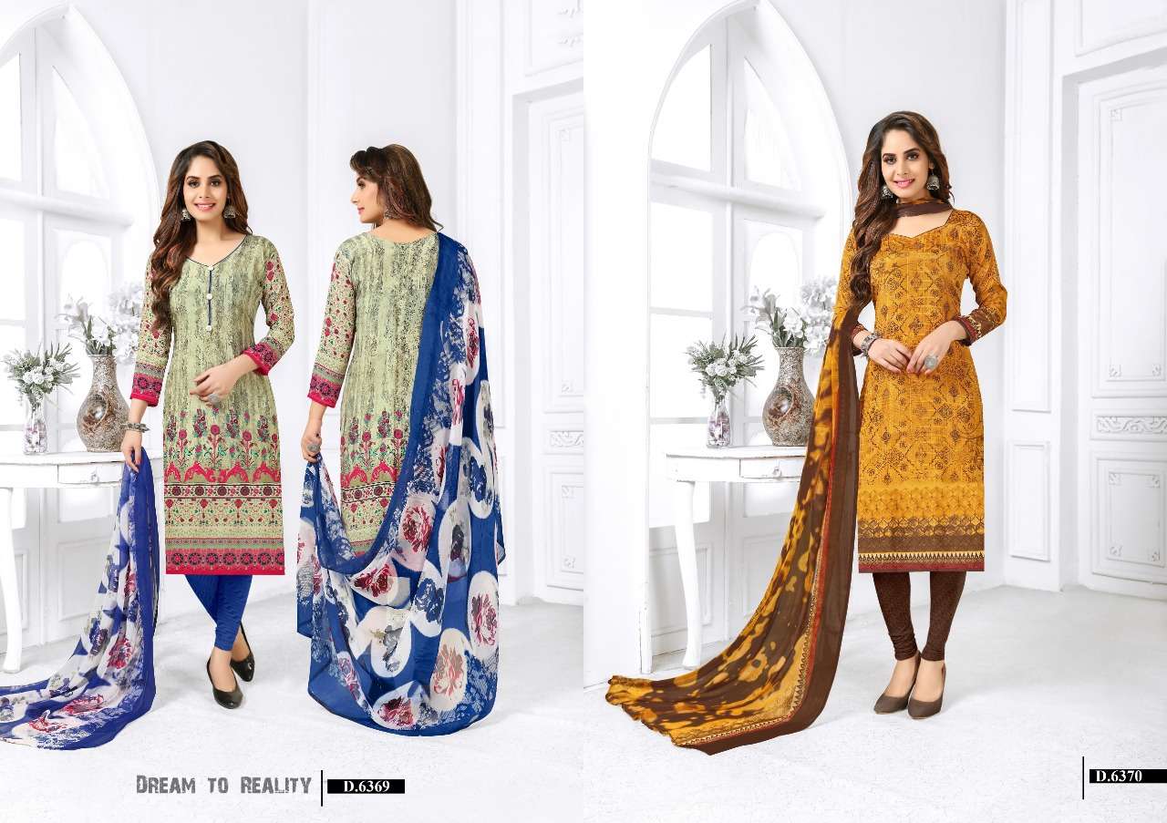 VIVID PRO BY VISHNU PRINTS 6361 TO 6372 SERIES BEAUTIFUL SUITS STYLISH FANCY COLORFUL PARTY WEAR & ETHNIC WEAR FRENCH PRINTED DRESSES AT WHOLESALE PRICE