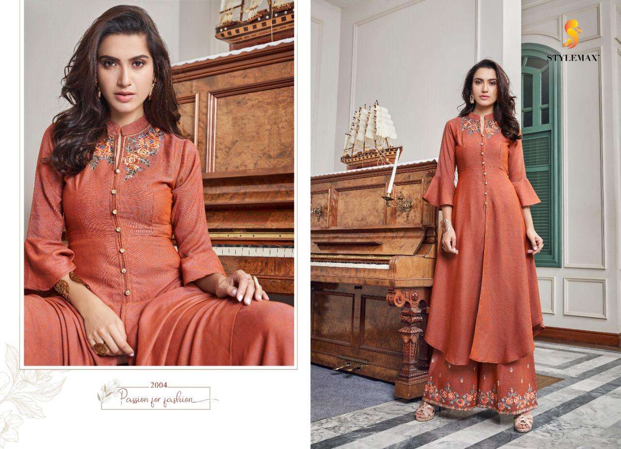 VINTAGE NX BY STYLEMAX 2001 TO 2005 SERIES DESIGNER BEAUTIFUL STYLISH FANCY COLORFUL PARTY WEAR & OCCASIONAL WEAR TWO TONE COTTON SLUB GOWNS AT WHOLESALE PRICE