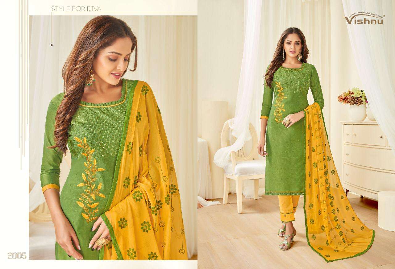 JIM JIM VOL-2 BY VISHNU PRINTS 2001 TO 2012 SERIES BEAUTIFUL SUITS STYLISH FANCY COLORFUL PARTY WEAR & ETHNIC WEAR POLY COTTON PRINTED DRESSES AT WHOLESALE PRICE