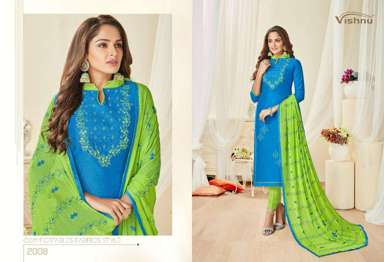 JIM JIM VOL-2 BY VISHNU PRINTS 2001 TO 2012 SERIES BEAUTIFUL SUITS STYLISH FANCY COLORFUL PARTY WEAR & ETHNIC WEAR POLY COTTON PRINTED DRESSES AT WHOLESALE PRICE