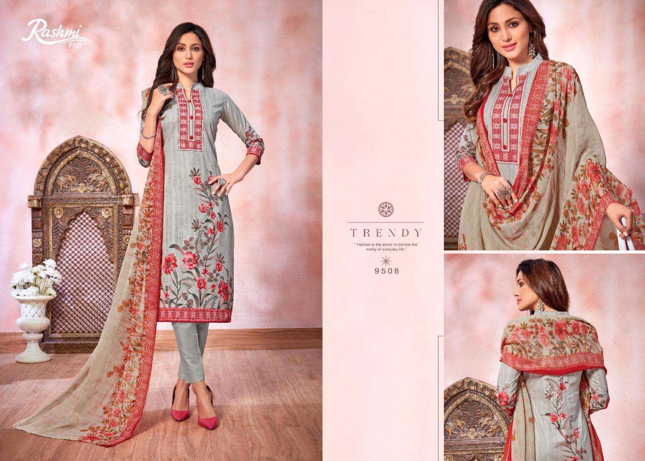 SAFINA VOL-6 BY RAMSHI FAB 9501 TO 9510 SERIES BEAUTIFUL SUITS STYLISH FANCY COLORFUL PARTY WEAR & ETHNIC WEAR CAMBRIC PRINTED DRESSES AT WHOLESALE PRICE