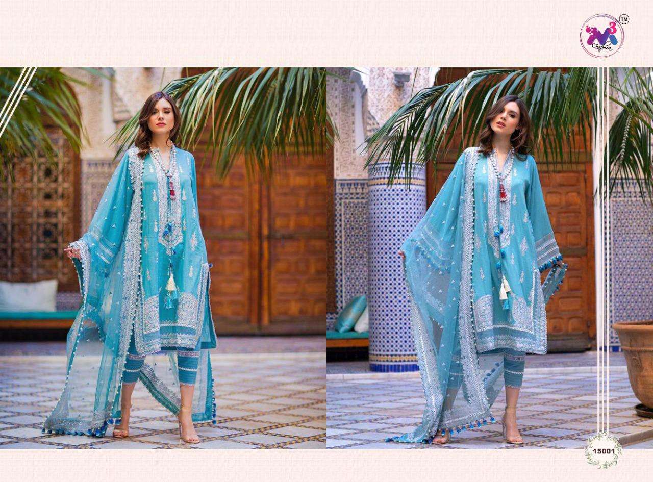 SOBIA NAZIR BY M3 FASHION 621 TO 625 SERIES BEAUTIFUL PAKISTANI SUITS COLORFUL STYLISH FANCY CASUAL WEAR & ETHNIC WEAR PURE COTTON WITH WITH EMBROIDERY DRESSES AT WHOLESALE PRICE