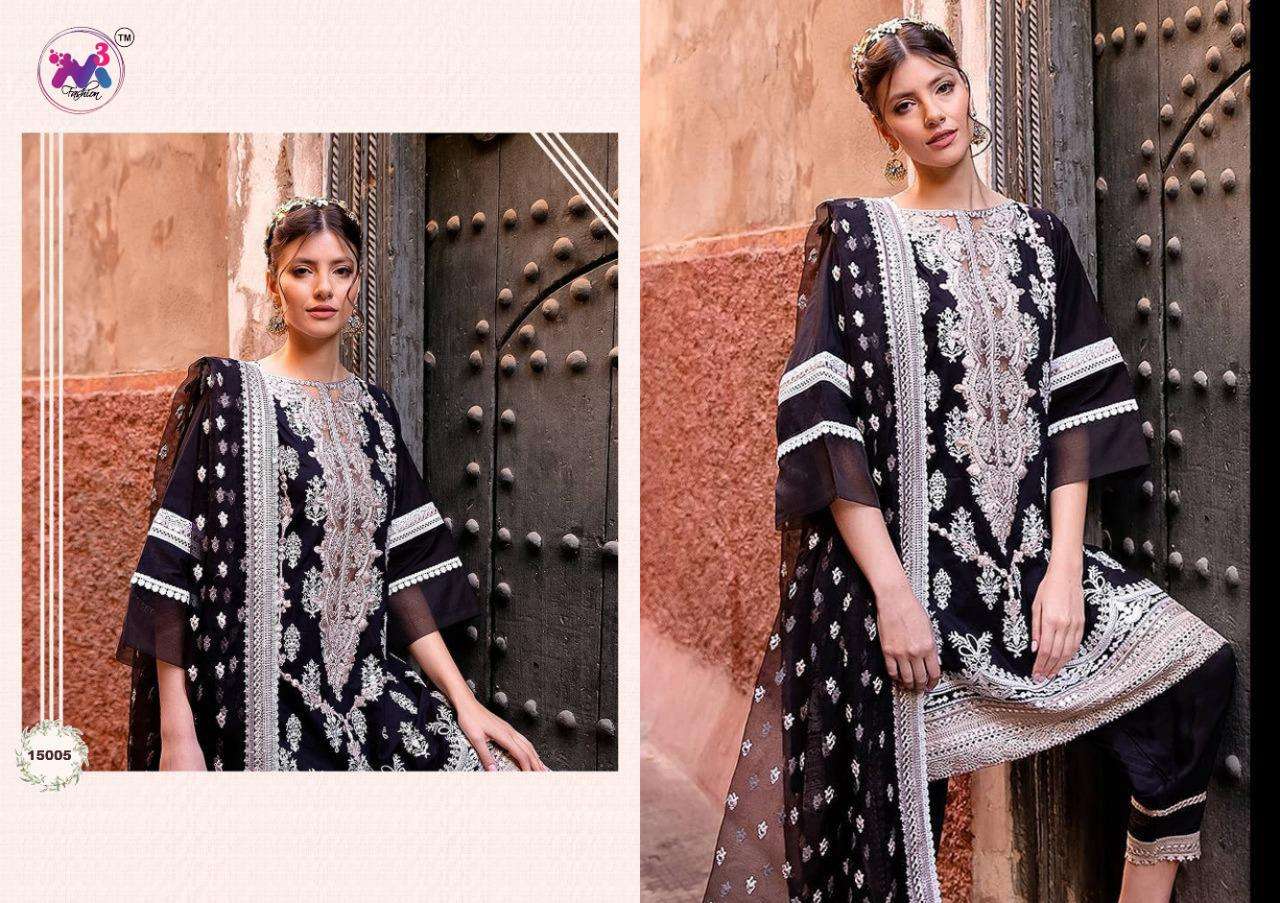 SOBIA NAZIR BY M3 FASHION 621 TO 625 SERIES BEAUTIFUL PAKISTANI SUITS COLORFUL STYLISH FANCY CASUAL WEAR & ETHNIC WEAR PURE COTTON WITH WITH EMBROIDERY DRESSES AT WHOLESALE PRICE