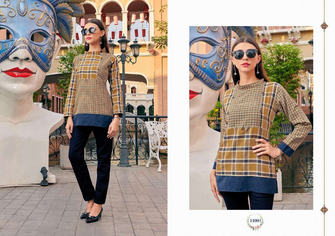 Magic Box Vol-2 By Art Riddhs 11001 To 11006 Series Beautiful Stylish Colorful Fancy Party Wear & Ethnic Wear & Ready To Wear Heavy Cotton Kurtis At Wholesale Price