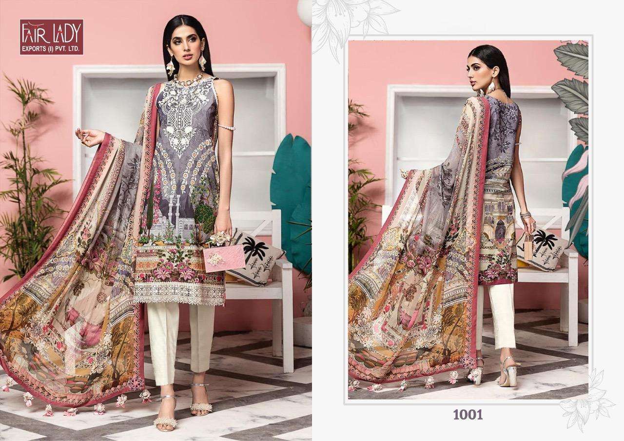 VIVA ANAYA BY FAIR LADY 1001 TO 1004 SERIES DESIGNER SUITS BEAUTIFUL STYLISH FANCY COLORFUL PARTY WEAR & ETHNIC WEAR JAM SATIN PRINTED WITH EMBROIDERY DRESSES AT WHOLESALE PRICE