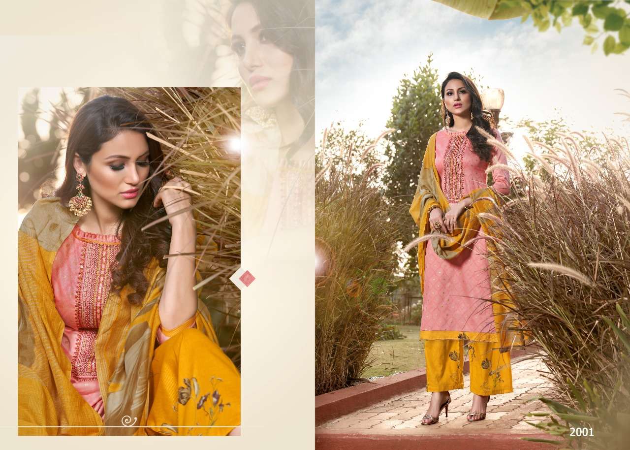 VIOLET BY 7 CLOUDS 2001 TO 2008 DESIGNER SUITS BEAUTIFUL STYLISH FANCY COLORFUL PARTY WEAR & ETHNIC WEAR PURE JAM PRINTED WITH EMBROIDERY DRESSES AT WHOLESALE PRICE