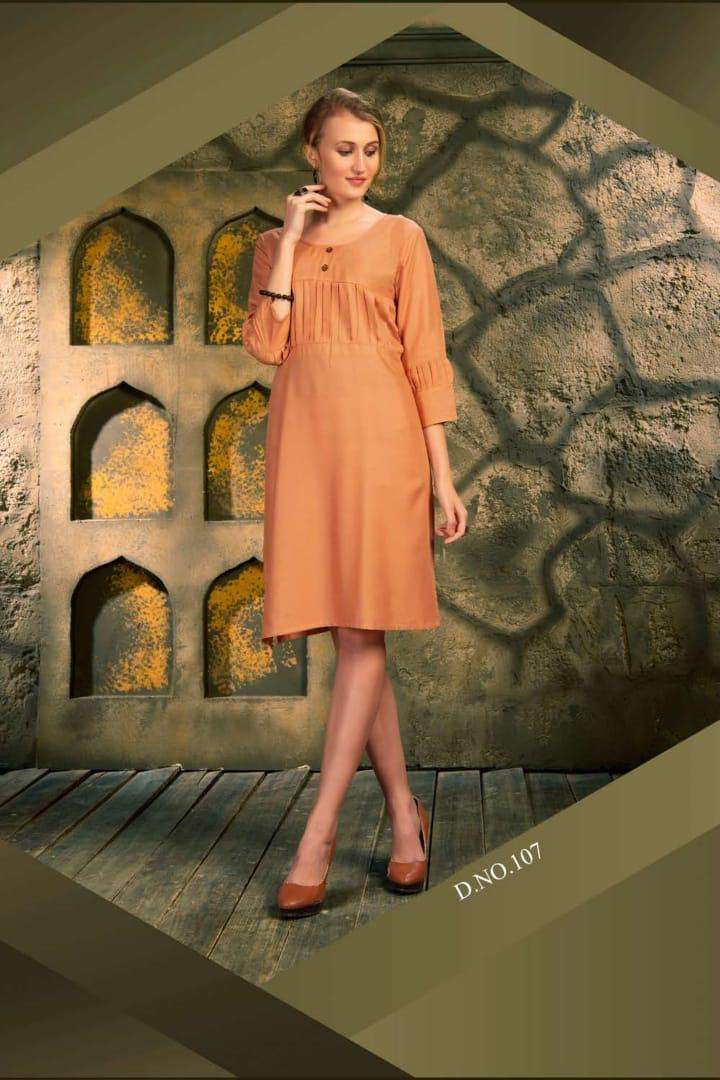 SOUL MATE BY FASHION TALK 101 TO 110 SERIES BEAUTIFUL STYLISH FANCY COLORFUL CASUAL WEAR & ETHNIC WEAR & READY TO WEAR HEAVY RAYON WITH EMBROIDERY KURTIS AT WHOLESALE PRICE