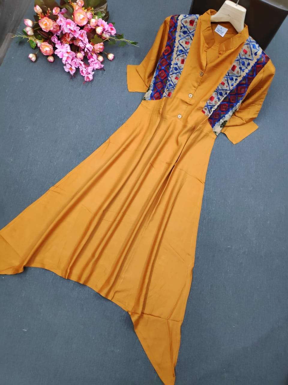 WESTERN VOL-5 BY VEE FAB 01 TO 04 SERIES BEAUTIFUL STYLISH COLORFUL FANCY PARTY WEAR & ETHNIC WEAR & READY TO WEAR PREMIUM RAYON KURTIS AT WHOLESALE PRICE