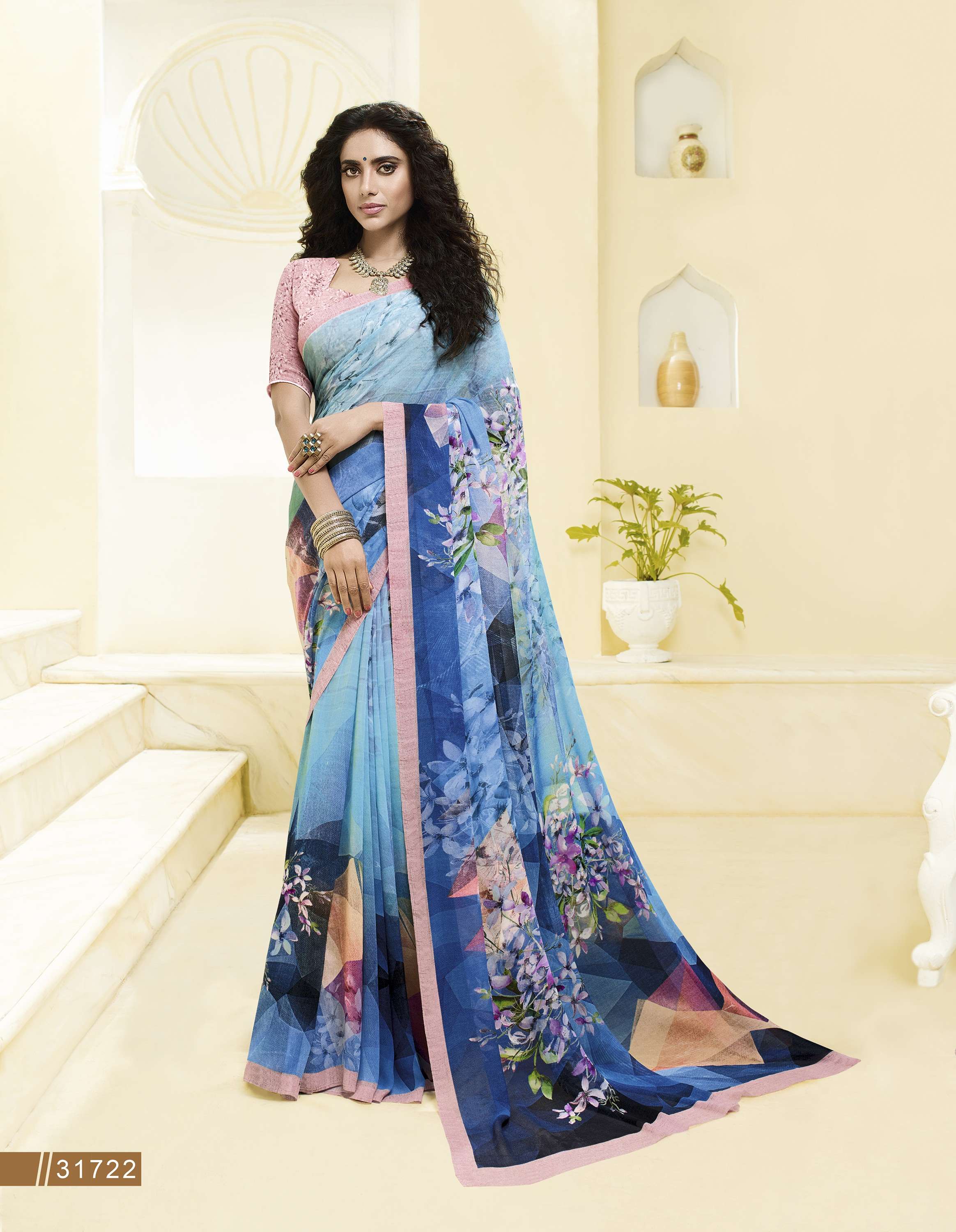 GARDENIA VOL-7 BY SUBHASH SAREES 31721 TO 31734 SERIES INDIAN TRADITIONAL WEAR COLLECTION BEAUTIFUL STYLISH FANCY COLORFUL PARTY WEAR & OCCASIONAL WEAR GEORGETTE PRINTED SAREES AT WHOLESALE PRICE
