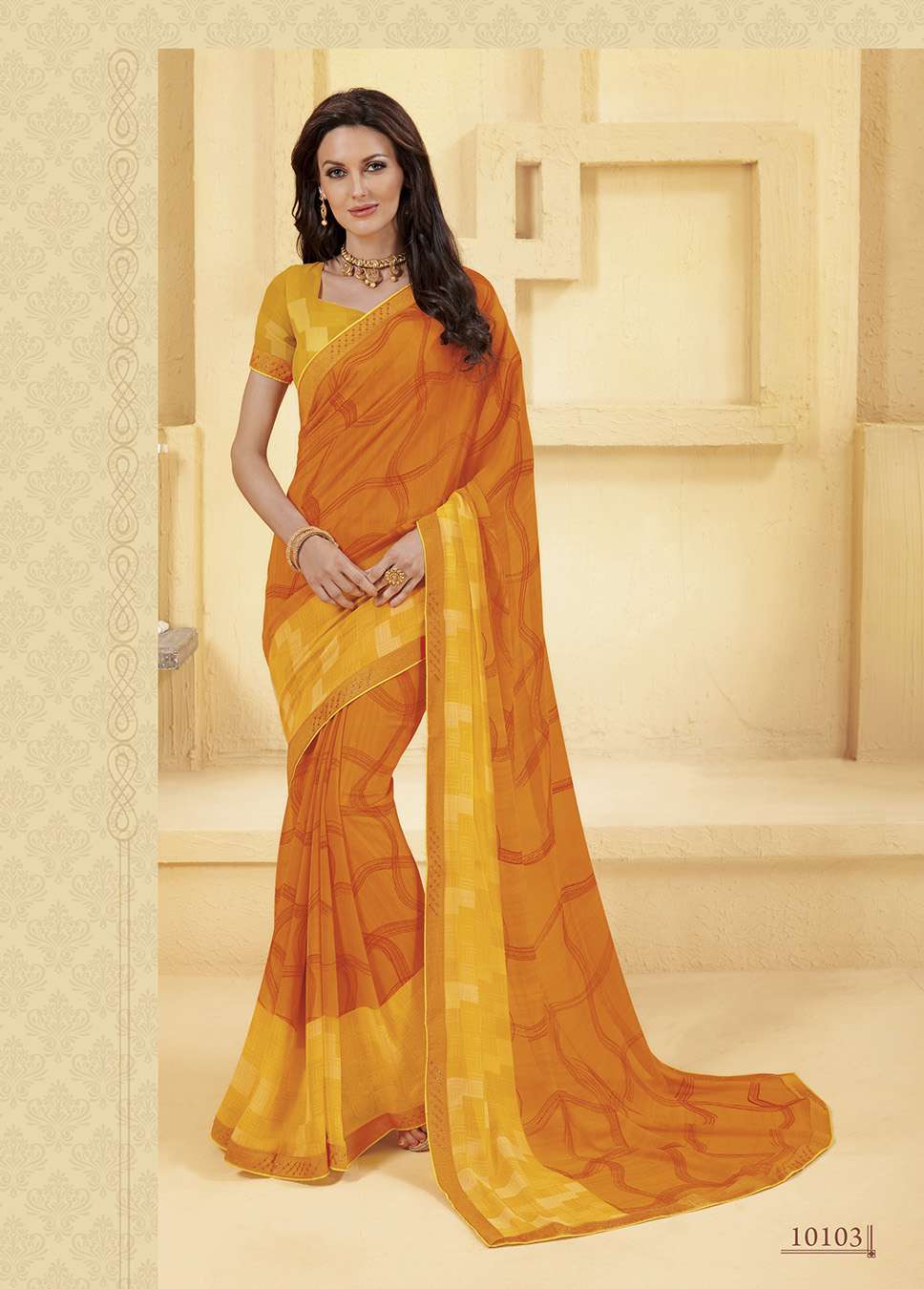 RIVIERA VOL-11 BY SUBHASH SAREES 10101 TO 10126 SERIES INDIAN TRADITIONAL WEAR COLLECTION BEAUTIFUL STYLISH FANCY COLORFUL PARTY WEAR & OCCASIONAL WEAR GEORGETTE PRINTED SAREES AT WHOLESALE PRICE