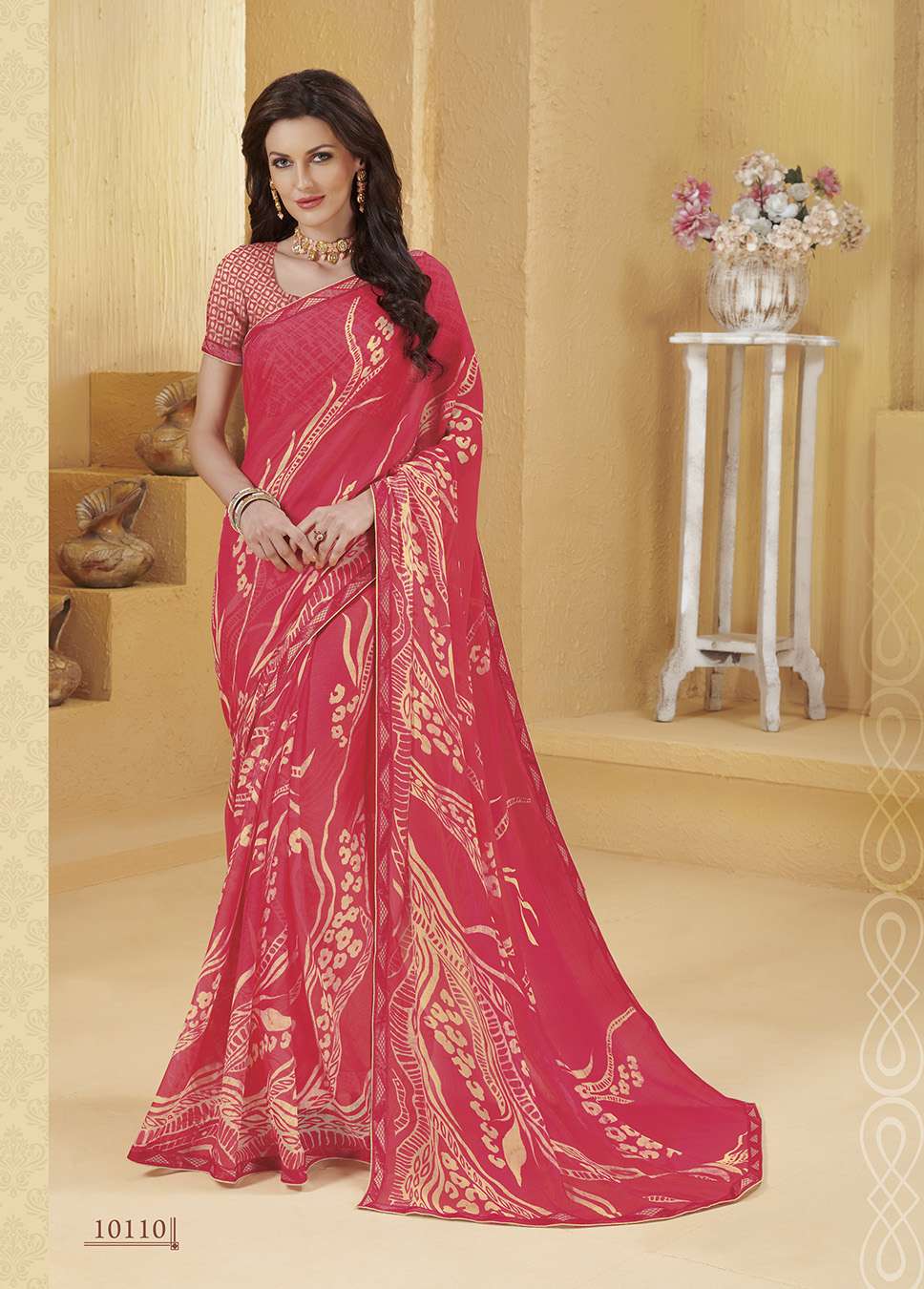 RIVIERA VOL-11 BY SUBHASH SAREES 10101 TO 10126 SERIES INDIAN TRADITIONAL WEAR COLLECTION BEAUTIFUL STYLISH FANCY COLORFUL PARTY WEAR & OCCASIONAL WEAR GEORGETTE PRINTED SAREES AT WHOLESALE PRICE
