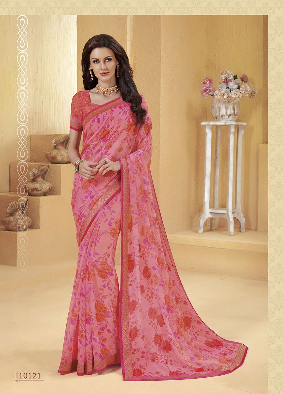 RIVIERA VOL-11 BY SUBHASH SAREES 10101 TO 10126 SERIES INDIAN TRADITIONAL WEAR COLLECTION BEAUTIFUL STYLISH FANCY COLORFUL PARTY WEAR & OCCASIONAL WEAR GEORGETTE PRINTED SAREES AT WHOLESALE PRICE