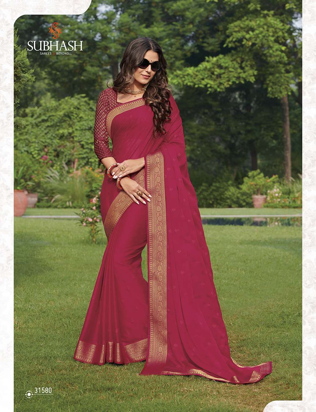 SPARSH VOL-3 BY SUBHASH SAREES INDIAN TRADITIONAL WEAR COLLECTION BEAUTIFUL STYLISH FANCY COLORFUL PARTY WEAR & OCCASIONAL WEAR JACQUARD/CHIFFON PRINTED SAREES AT WHOLESALE PRICE