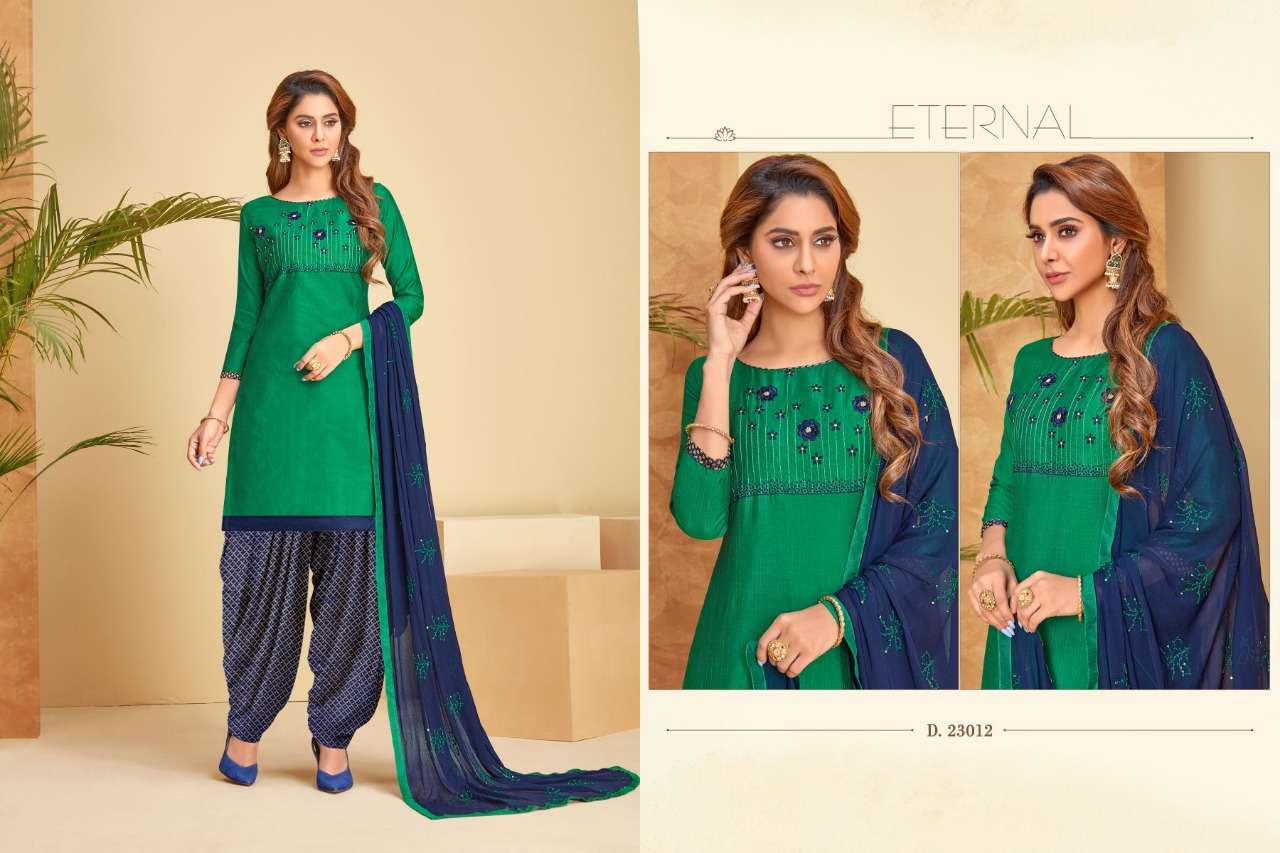 SENORITA BY RAGHAV ROYAL 23001 TO 23012 SERIES BEAUTIFUL STYLISH PATIALA SUITS FANCY COLORFUL CASUAL WEAR & ETHNIC WEAR & READY TO WEAR SOUTH COTTON EMBROIDERY DRESSES AT WHOLESALE PRICE