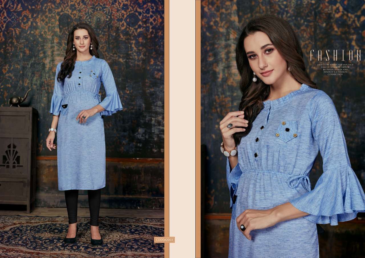 PAYAS VOL-2 BY NITISHA NX 2001 TO 2008 SERIES BEAUTIFUL STYLISH FANCY COLORFUL CASUAL WEAR & ETHNIC WEAR & READY TO WEAR COTTON KHADI KURTIS AT WHOLESALE PRICE