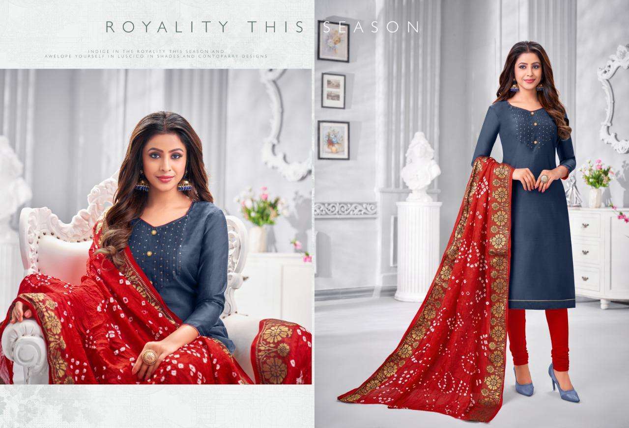 DESTINY BY SHAGUN LIFESTYLE 1001 TO 1012 SERIES BEAUTIFUL SUITS STYLISH FANCY COLORFUL PARTY WEAR & ETHNIC WEAR MODAL WITH PATTERN DRESSES AT WHOLESALE PRICE